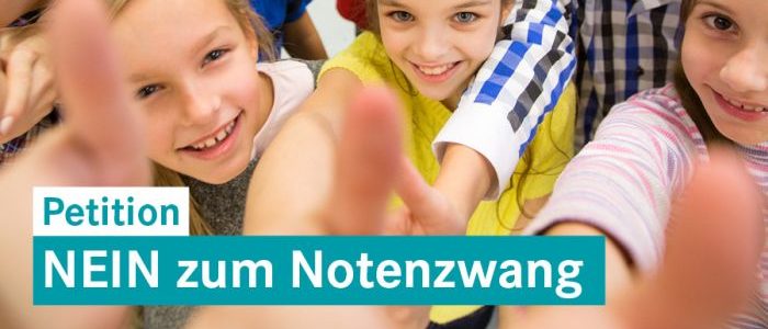 Petition: Nein zu Notenzwang